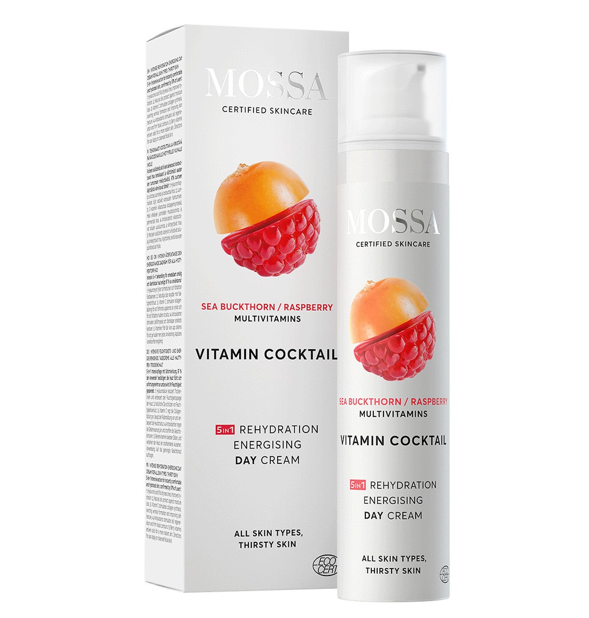 Mossa Crema día Energizante Vitamin Cocktail de 50ml
